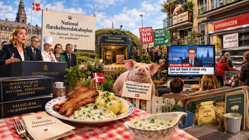 Danmark forbereder sig på den store flæskekrise